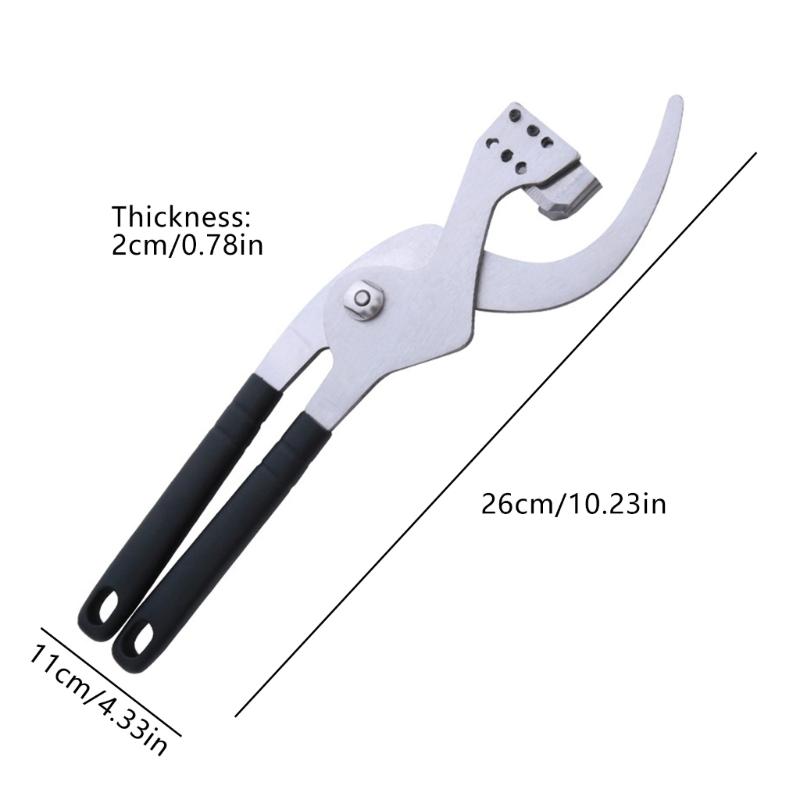 Multifunction Pruning Shears Scissors With High Carbon Steel Blade Suitable For Fruit Trees Gardening Plant Maintenance