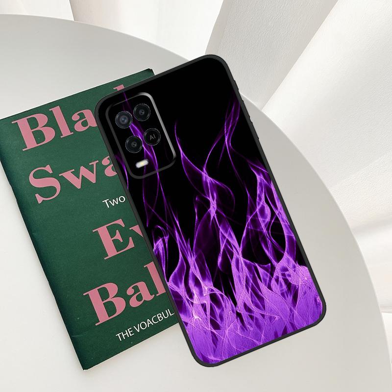 Infinity On Purple Case For Oppo A96 A76 A16 A15 A17 A52 A72 A54S A57S A58 A78 A98 A57 A77 A54 A74 A94 Cover