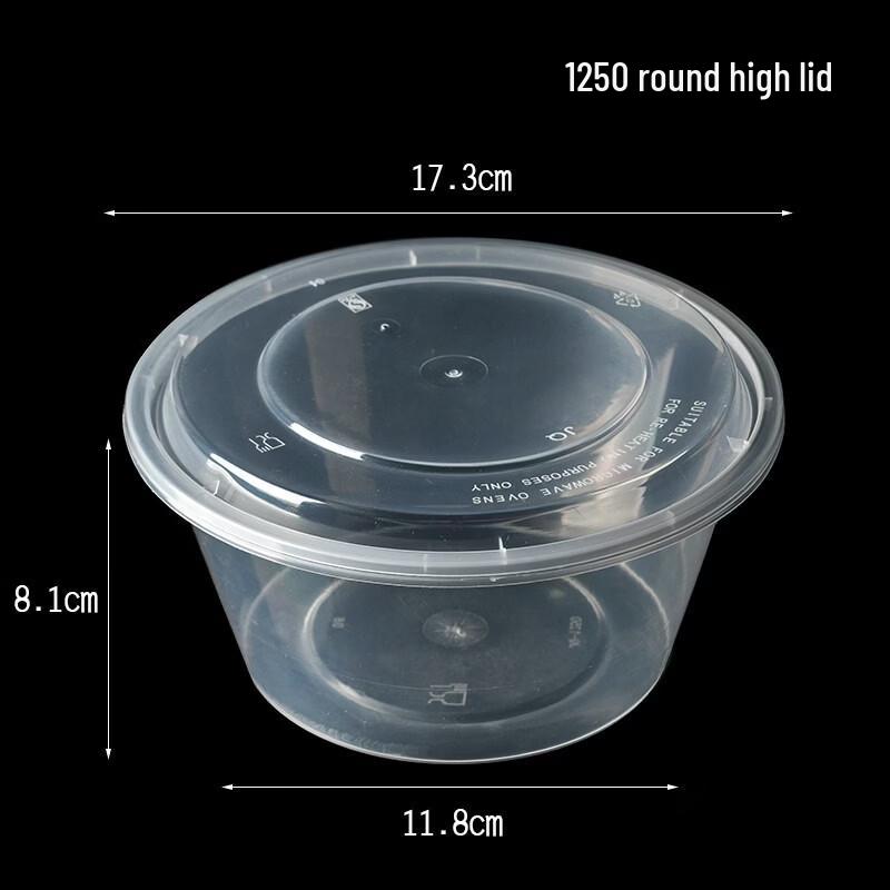 Disposable Transparent Plastic Takeout Container