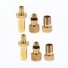 Universal Brass Bicycle Valve Adapter Presta Schrader Dunlop Converter Multi-Type Inflation Adaptor For Bike Pump Inflation