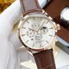 Business Casual Men's Automatic Stainless Steel Mechanical Watch Leather Strap