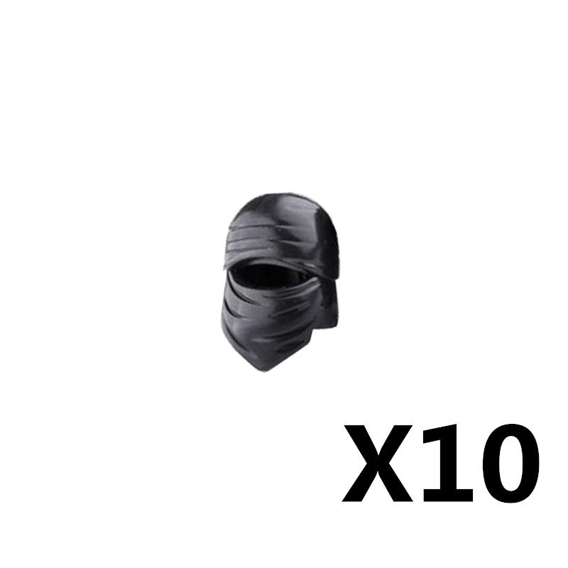 MOC Soldat Medieval Blocuri de Construcții Rege Barba Cască Militară Esarfă Ochelari Curea Pălărie de cowboy Capă de rață Mini Jucării Cadou de cărămidă K042