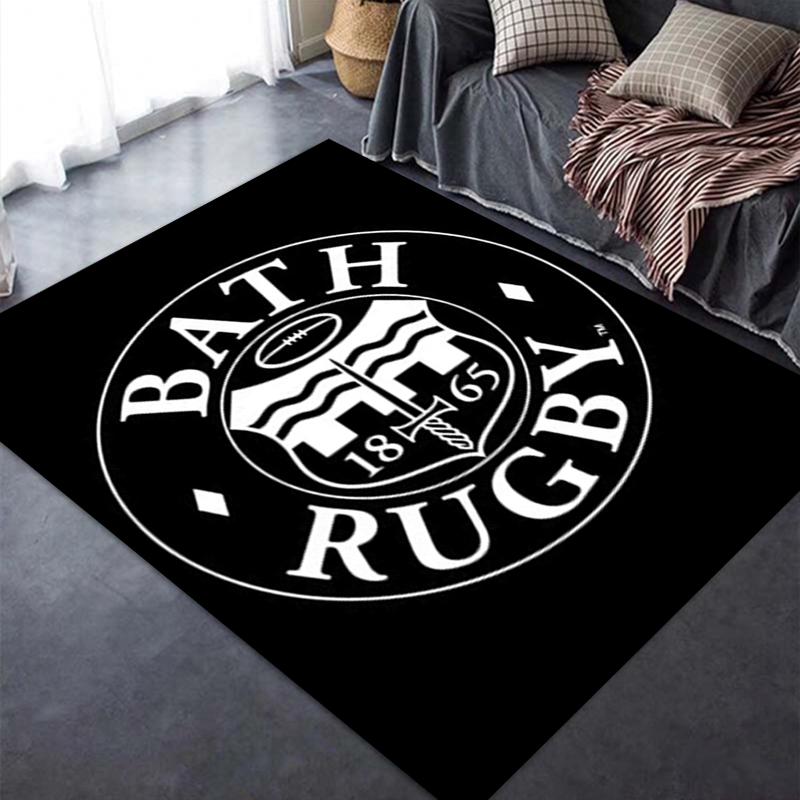 Covor Bath Rugby Covoraș Pentru Sufragerie Dormitor Casă Canapea DecorareCovoraș Antiderapant Podea Joacă Copii