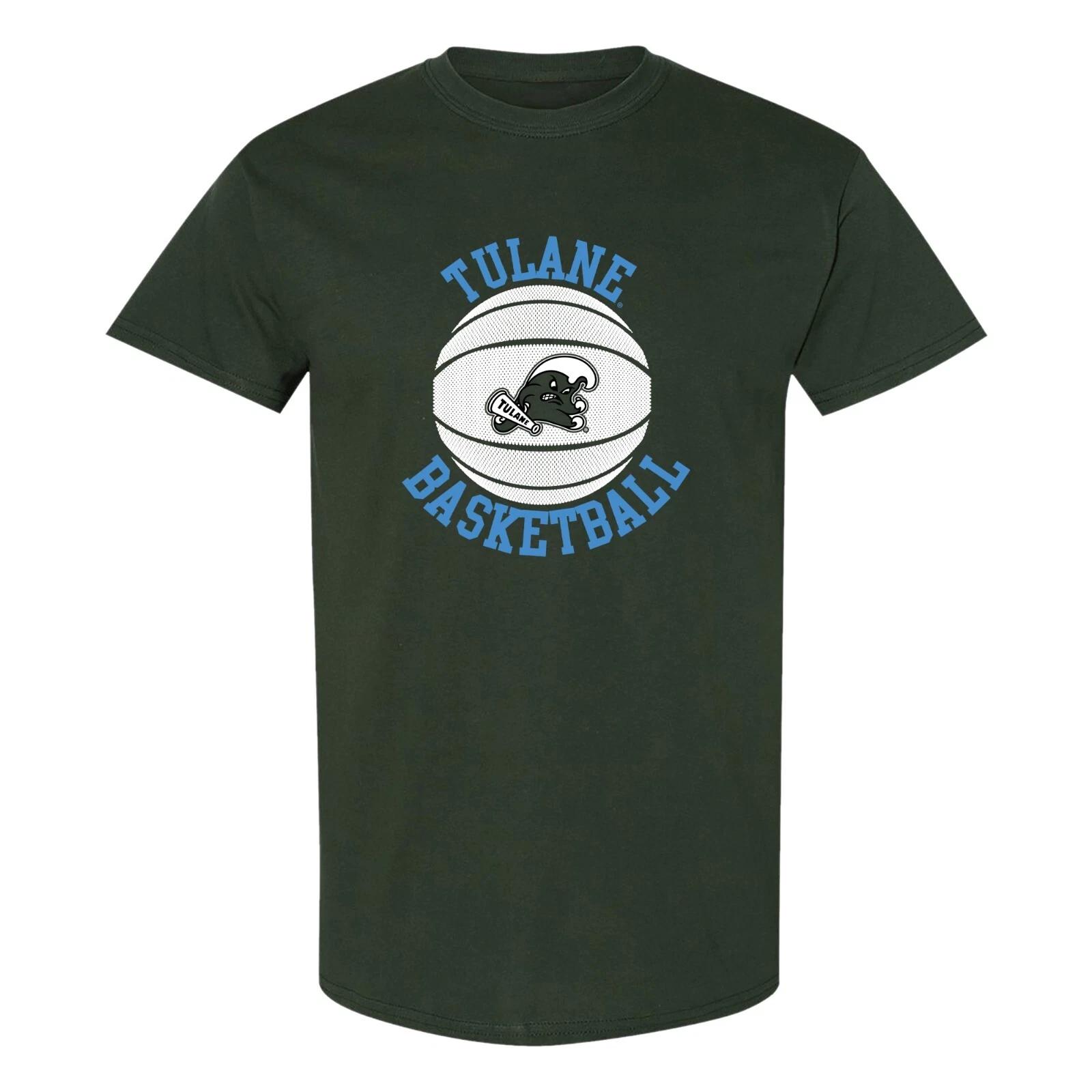 Tulane Green Wave Basketball Flux T-Shirt - Forest L