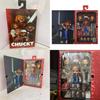 Childs Play Chucky Christmas Edition Pvc Figurine With Articulated Joints For Collectors