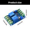 12V Power Auto Switching Module with Adjustable Voltage for Continuous Power Supply 10A Emergency Control Board