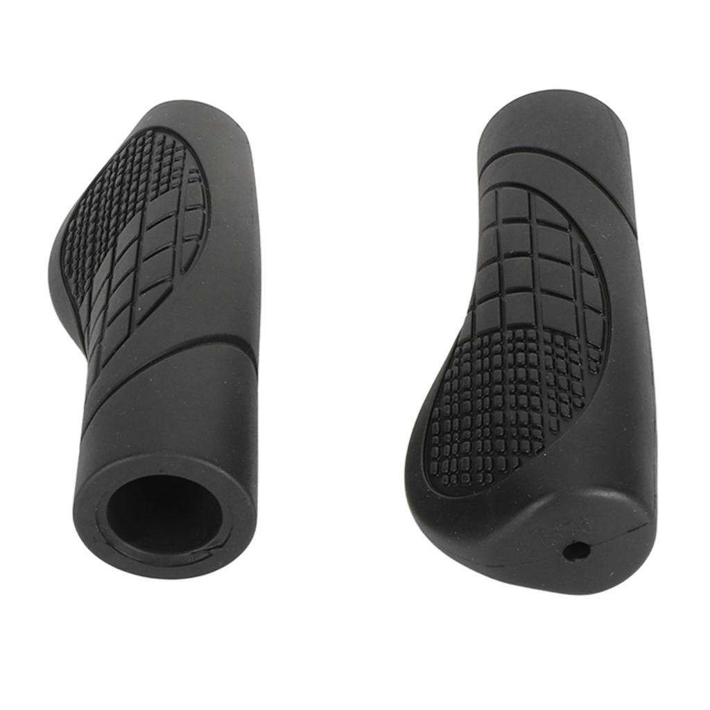 1Pair Bike Handlebar Grips Slip Resistant Comfortable Shock Absorption Electric Scooter Handlebar Grips for Folding