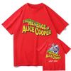 Alice Cooper Wild Ones Tour Summer TShirt Man Woman Harajuku ONeck Short Sleeve Shirts Music Fans Gift Aesthetic Tops Clothes