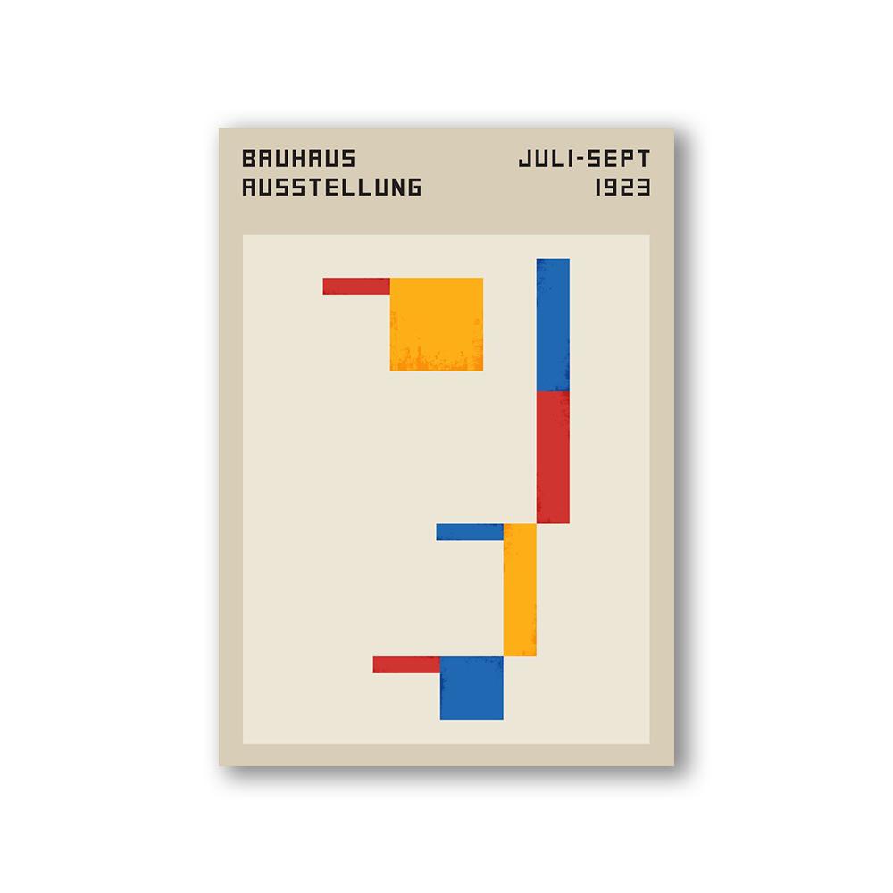 Modern Abstract Architecture Wall Art Poster Prints Bauhaus Nordic Aesthetics Canvas Painting Picture for Living Room Home Decor