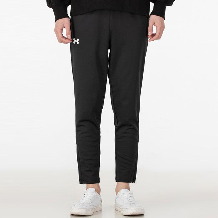 Under Armour Logo Training Knit Soccer Pants Men Sports Pants Black 21600711-001