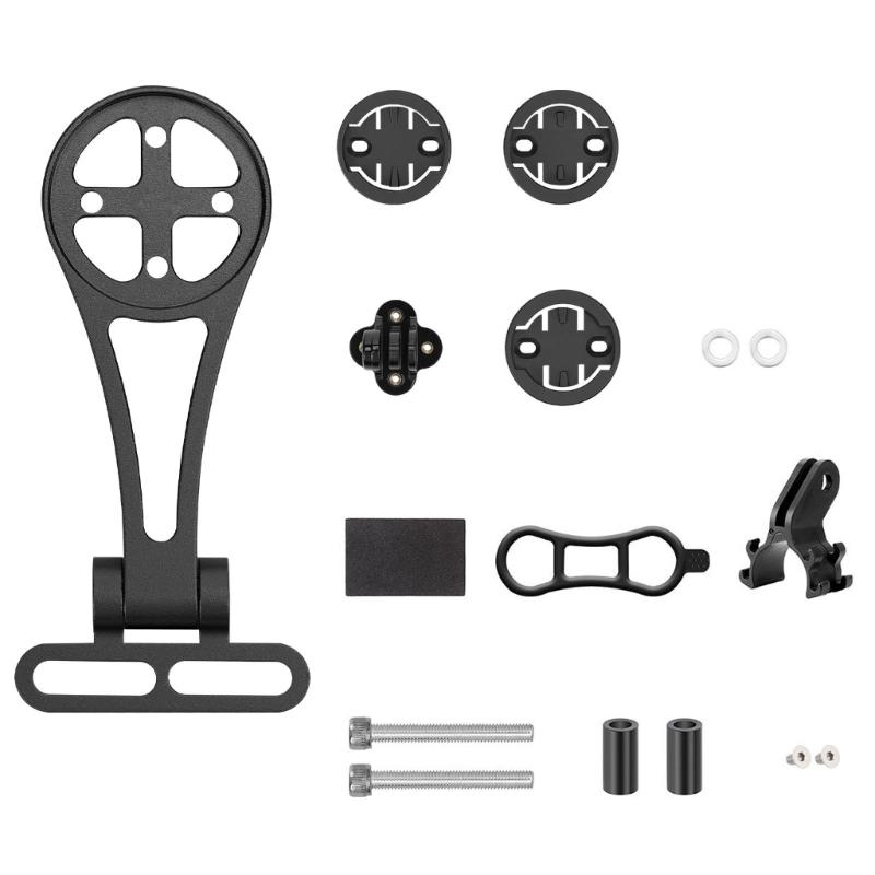 

Easyly Install Bicycles Speedometers Holder Regulable Angles Light weight Computer Brackets Cycling Accessories чёрный