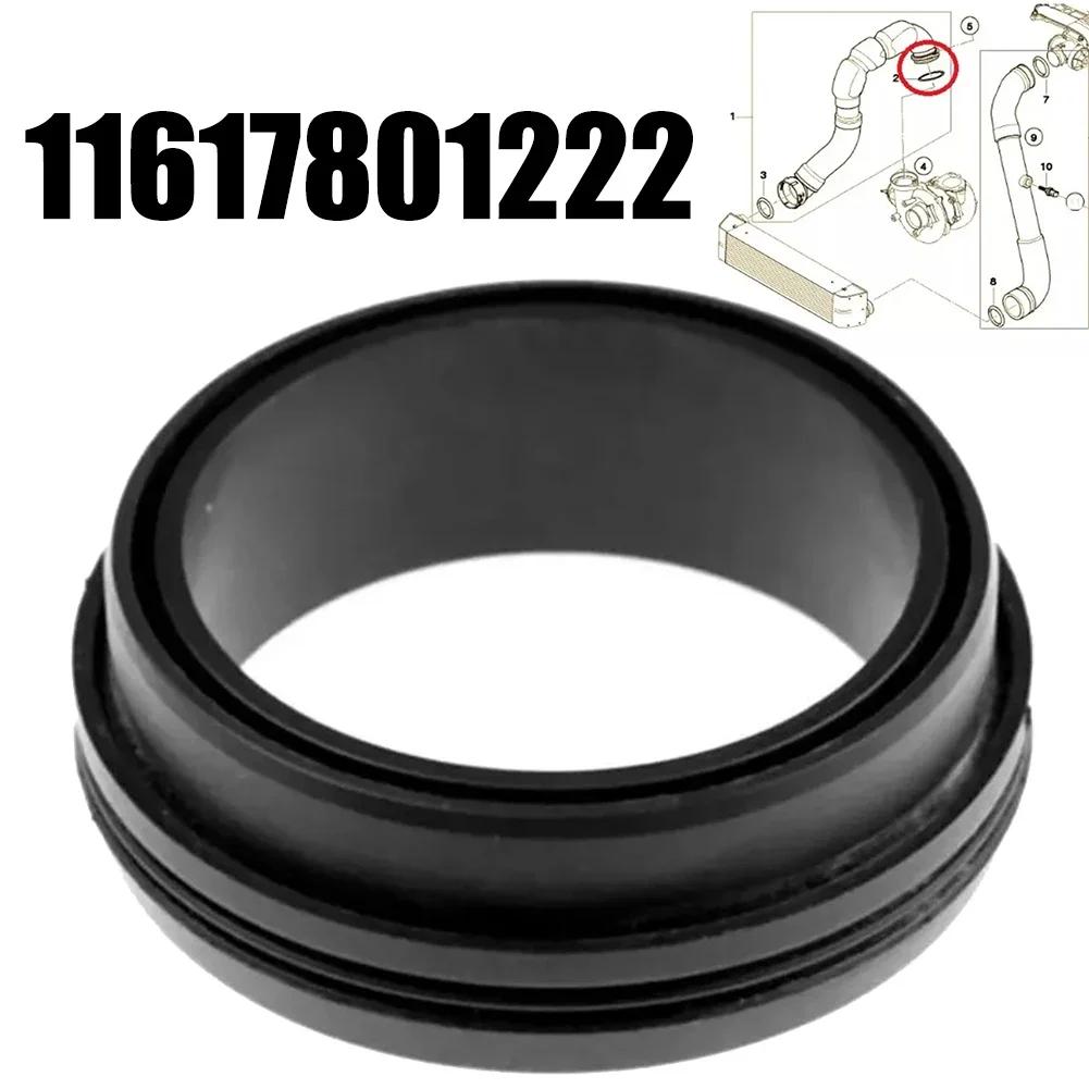Intercooler Turbo Tose Seal 11617801222 Piese auto Negru Accesorii auto Nou practice pentru BMW E46 E60 E61 E65