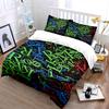 Multicolored scattered alphabet letters. Bedding sets Duvet cover sets Duvet covers Pillowcases(1 * Duvet Cover 2 * Pillowcases without duvet insert)