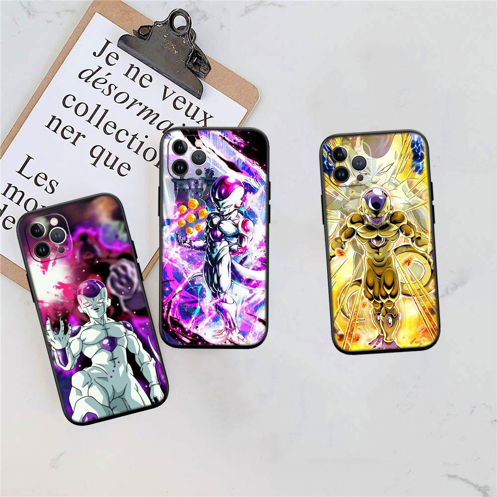 PP28 Dragon Ball Freeza Soft Shell Phone Case for iPhone SE X XS XR 11 16E 17 Pro Max Air 8 7 6 6s Plus