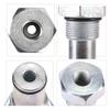 Oil Rail Adapters Maintenance Leak Test Kit with Oil Pump IPR Valves Air Test Fitting Tool Universal for Engine