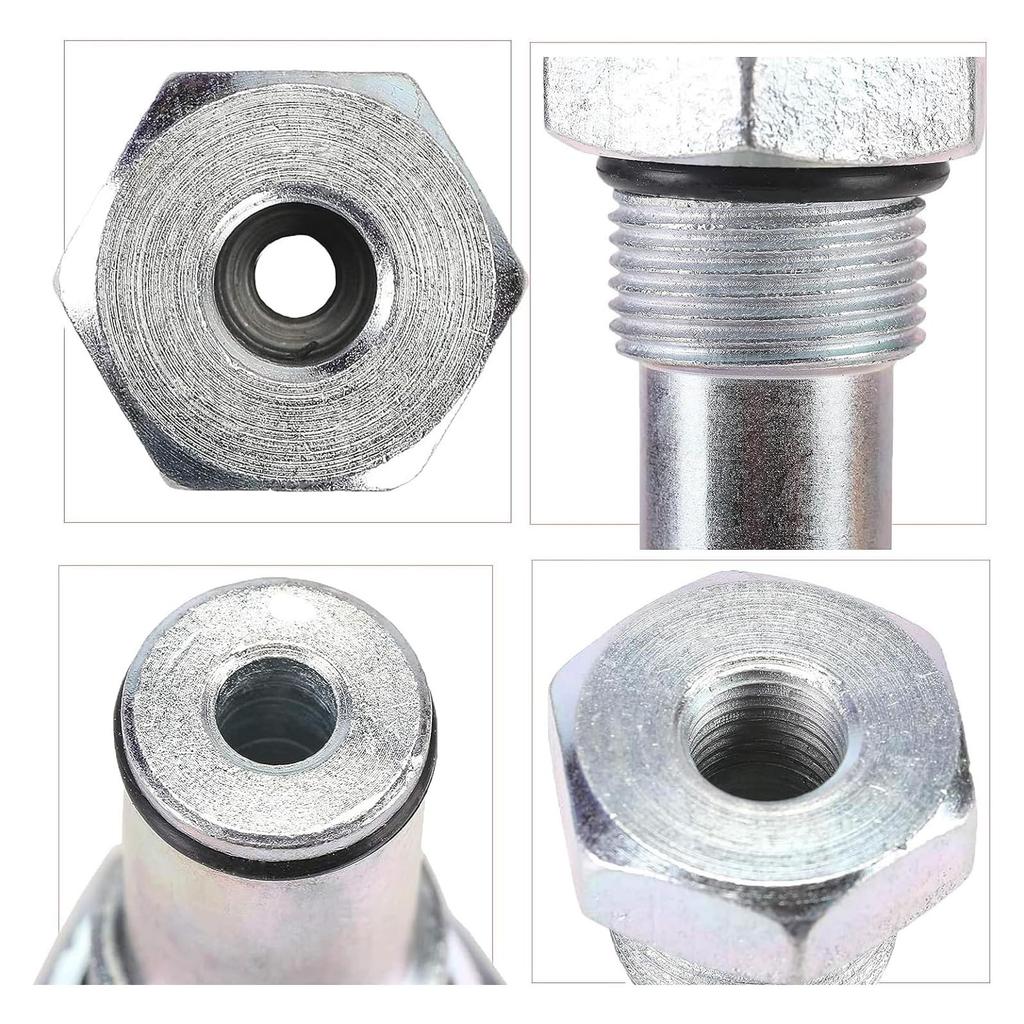 Oil Rail Adapters Maintenance Leak Test Kit with Oil Pump IPR Valves Air Test Fitting Tool Universal for Engine