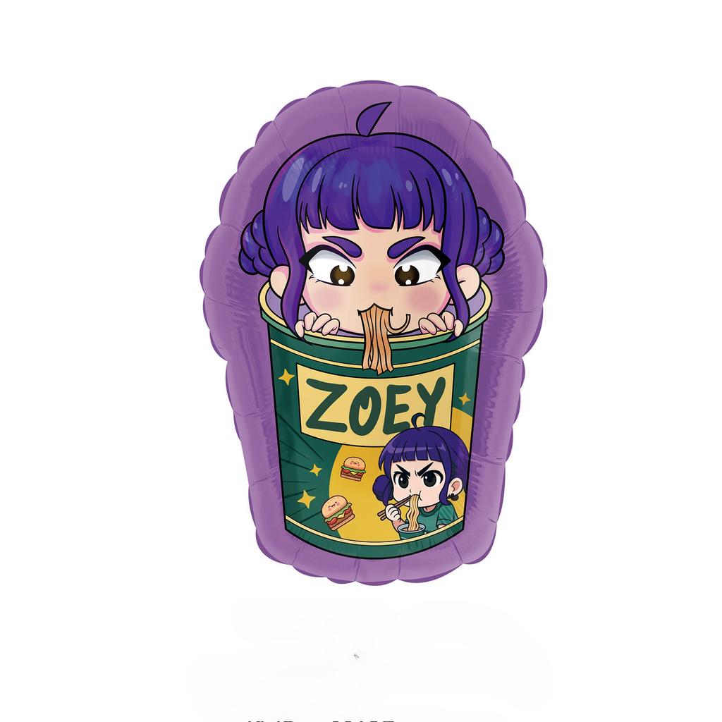 K Pop Demon Hunters Party Birthday Decor Baloons Huntrix Boys Group Saja Boys Rumi Mira Zoey Balloon Favors Gender Reveal Gift