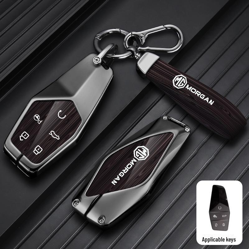 MG ONE Zinc Alloy Car Key Cover - Stylish Modification Accessory for Men and Women