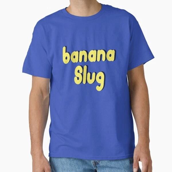 Banana Slug Classic Tshirt Made In Usaaus Tshirt S2xl S