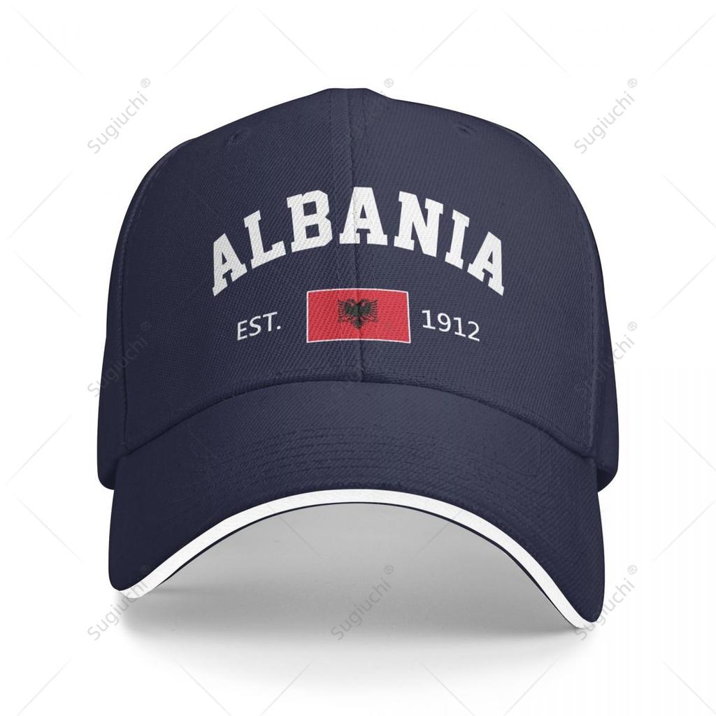 Baseball Cap Albania EST Independence Day Unisex Women Unisex Hip Hop Sandwich Caps Snapback Golf Hat Fishing
