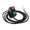 22mm Motorcycle Handlebar Switch 3 Wire Horn Headlight Switch for Motorcycle Electric Bike Scooter