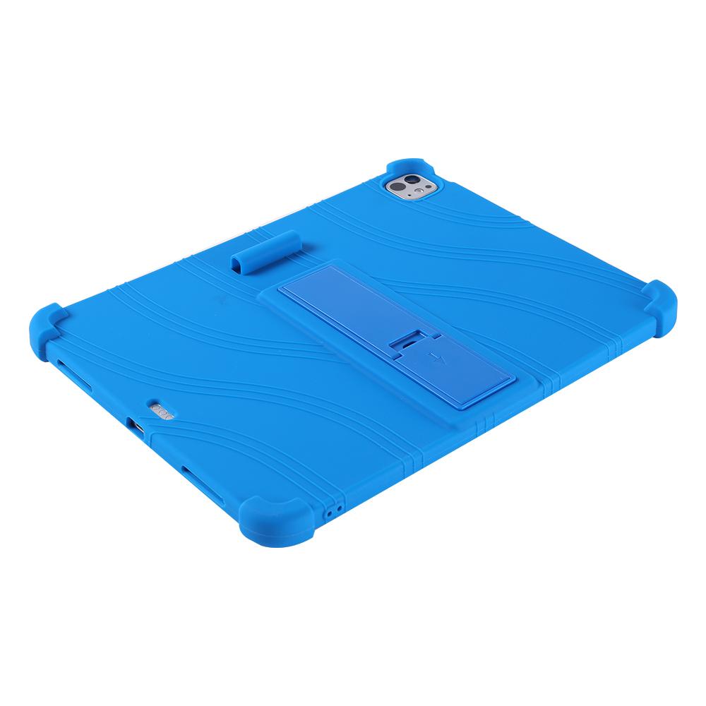 Para iPad Pro 13 (2024)/Ar 13 (2025)/(2024) Capa de Silicone com Suporte Capa Protetora Robusta