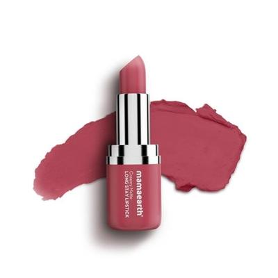 Creamy Matte Long Stay Lipstick with Murumuru Butter and Vitamin E for 8-Hour Long Stay | Intense Color Payoff) - 4.2g