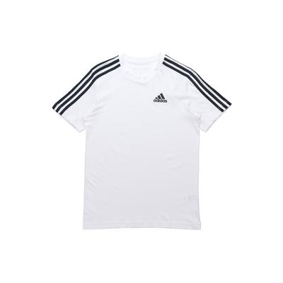 T-shirt Essentials 3-Stripes Bianca/Nera Uomo Streetwear GL3733