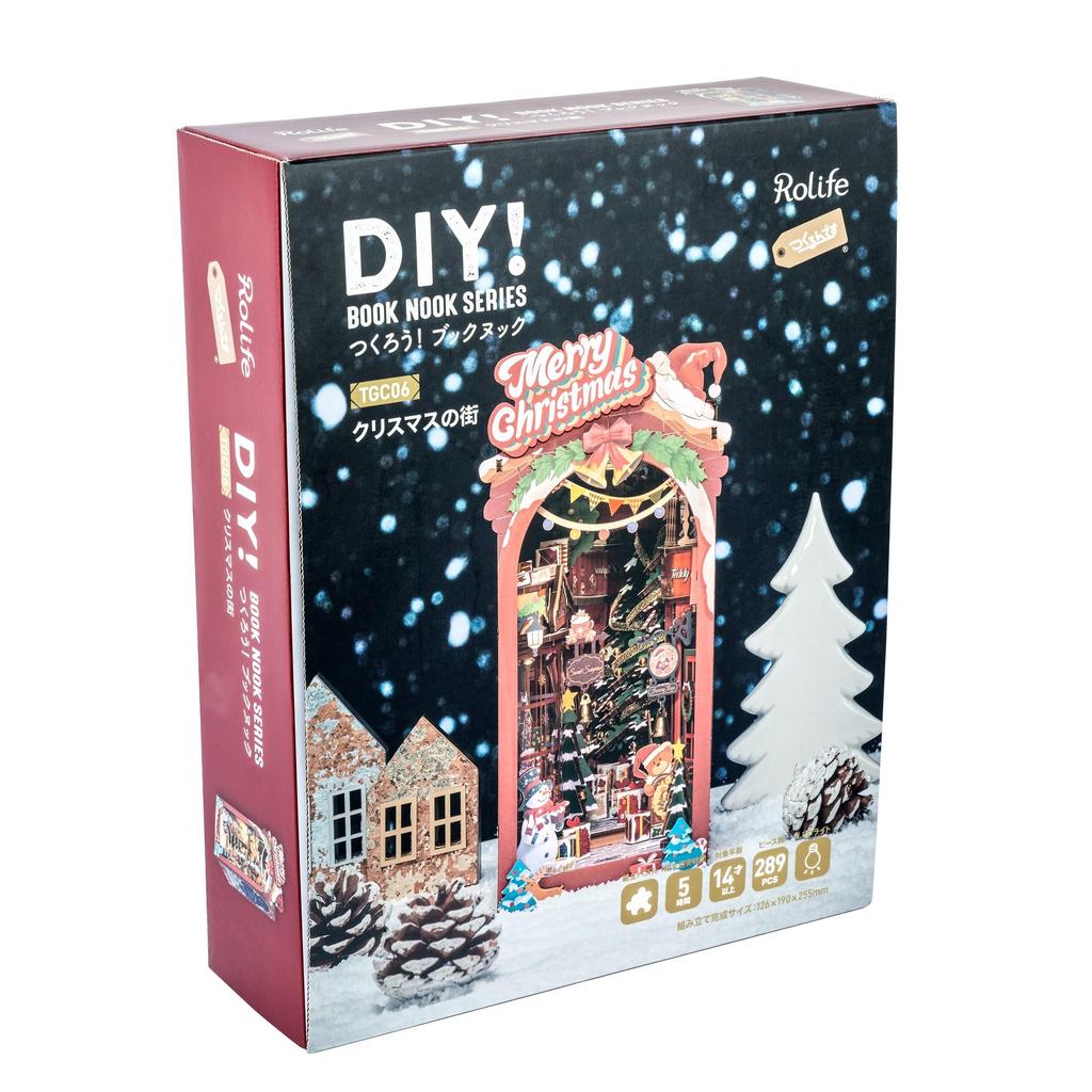 DIY Miniature House Dollhouse TGC06 Includes Japanese Instructions (Christmas Town) -