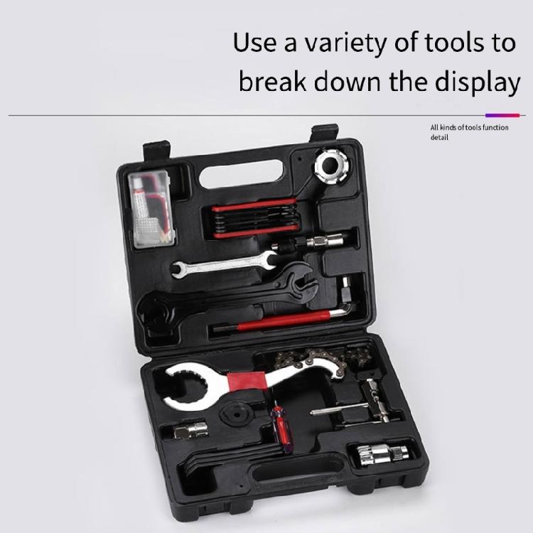 Bicycles Repair Tool Kits Flywheel Removal Chain Breaker Bike Wrenches Cycling Multitool Bicycles Cranks Extractors