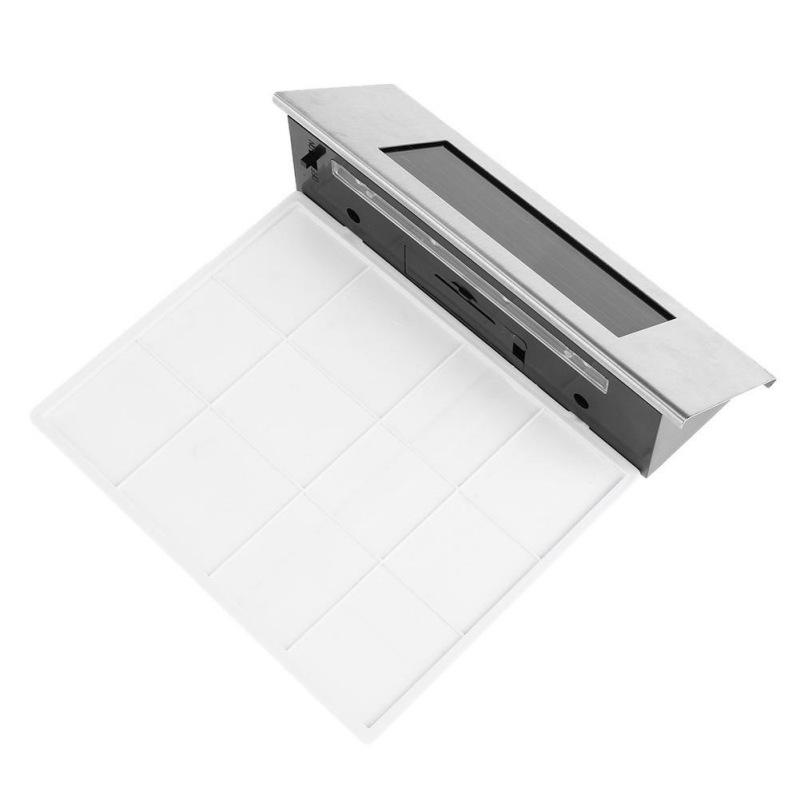 Solar LED House Number Light - Wall-Mounted Light Control
