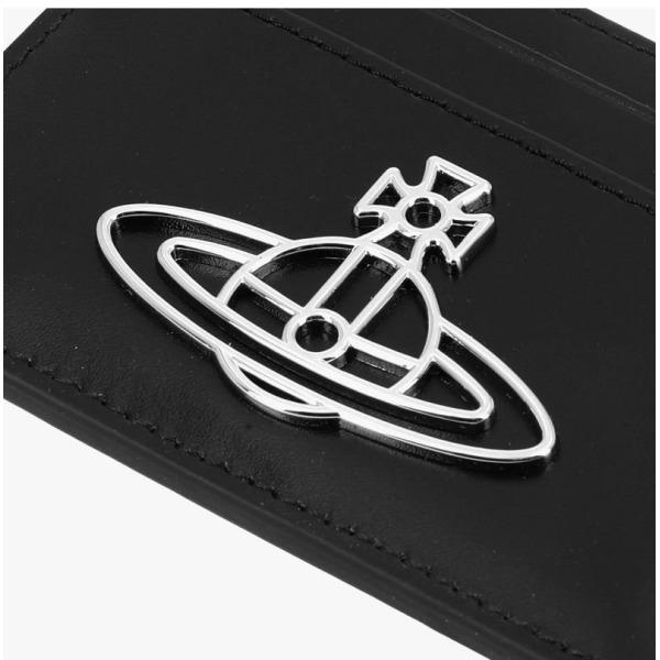 Vivienne Westwood Galleria 54030007w L0077 N401 Silk Leather Card Holder