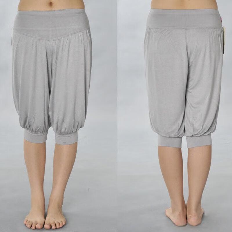 Jun Shi Loose Fit Cropped Wide-Leg Pants