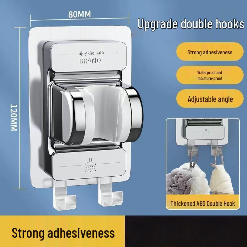 Universeller Saugnapf-Duschkopfhalter ohne Bohren