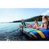 Bateau gonflable intex challenger 3 - 3 personnes - bleu