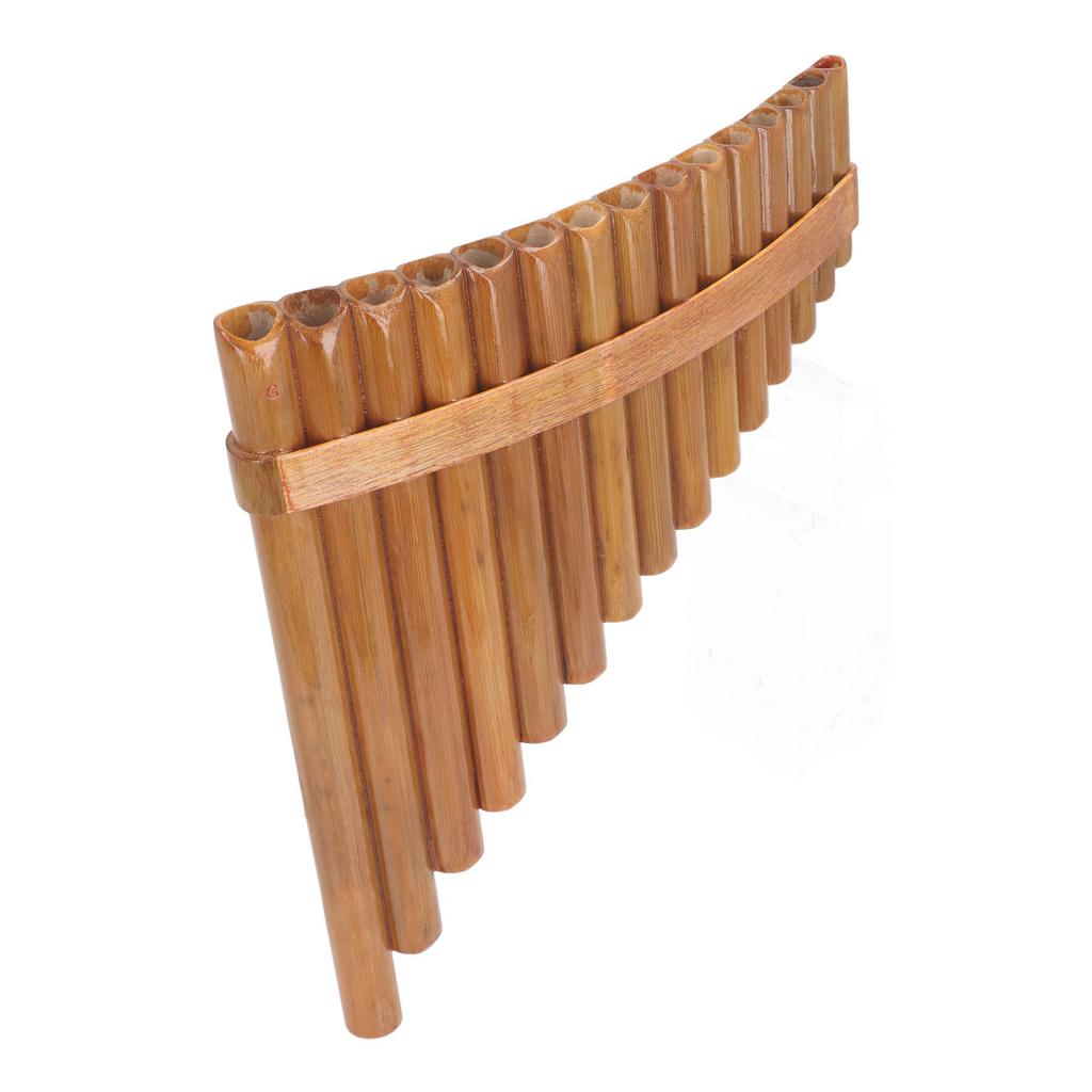 Musical Professional Panpipe Pan Flute 15 Pipes G Key Musical Instrument Pan Pipe Flute Right Hand