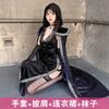 Halloween costume sexy witch costume dark European and American babes slim robe nightclub cosplay costume