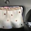 Car Sunshade Curtain Cute Cartoon Side Window Sun Block Cover Sun Shade UV Protection for Kid Baby- Infant Toddler Child