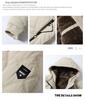 Men's Plus Size Thickened Velvet Cotton Jacket - Autumn/Winter Casual Multi-Pocket Warm Coat