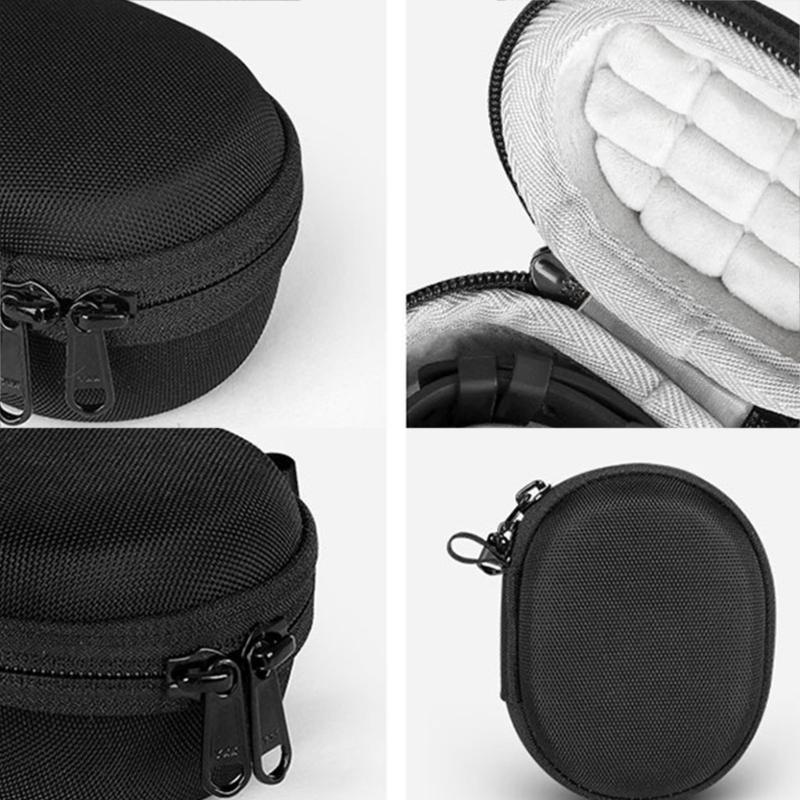 Wasserdichtes Einzeluhrenetui Tragbare Aufbewahrungsbox Organizer Stoßfestes Reißverschlussbehältnis für Smartwatch Armbanduhr