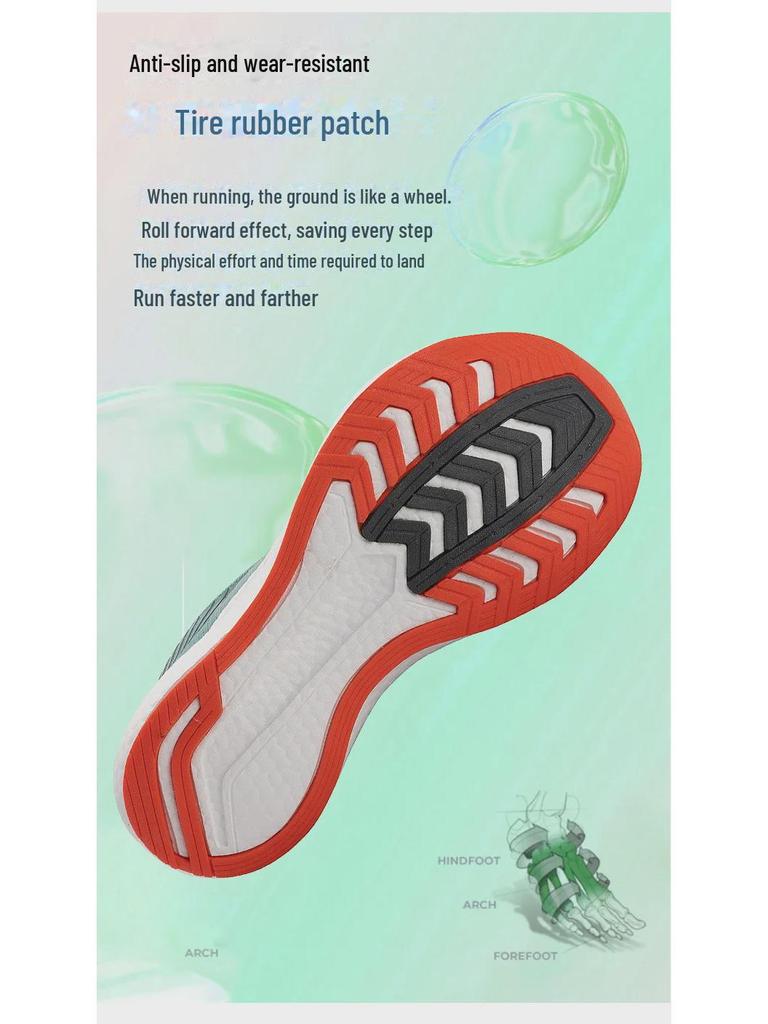 Men's 4E Wide Running Shoes with Enhanced Shock Absorption, Ultra-Lightweight, Breathable, Non-Slip, and Ultra-Soft for Summer