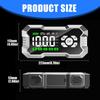 Car Jump Starter Cordless Electric Tire Inflator Mobile Power Car Battery Booster Digital Display Air Pumps with Flashlight