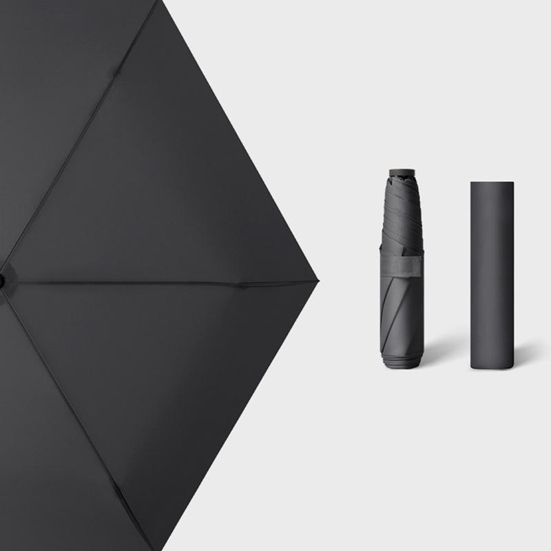 Slunečník Anti-UV Light Skládací Přenosná ochrana proti slunci a ultrafialová ochrana 6 žeber Deštník Ženy Muži Slunečník Paraguas