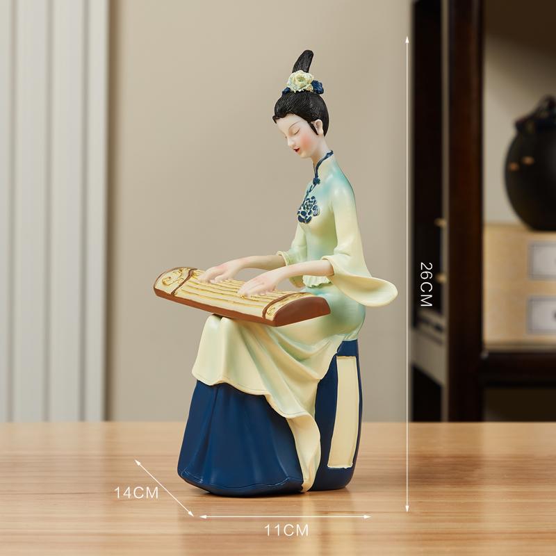 

Украшения в китайском стиле, новая гостиная в китайском стиле класса люкс, фойе, винный шкаф, легкие предметы искусства класса люкс