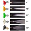 High Pressure Washer Gun , Car Washer Gun with 5 Nozzles and M22 Coupler For Car Washing And Garden Cleaning Tools