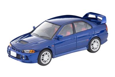 Tomica Limited Vintage Neo Mitsubishi Lancer GSR Evolution IV Marineblau Fertigprodukt 1/64 LV-N186e