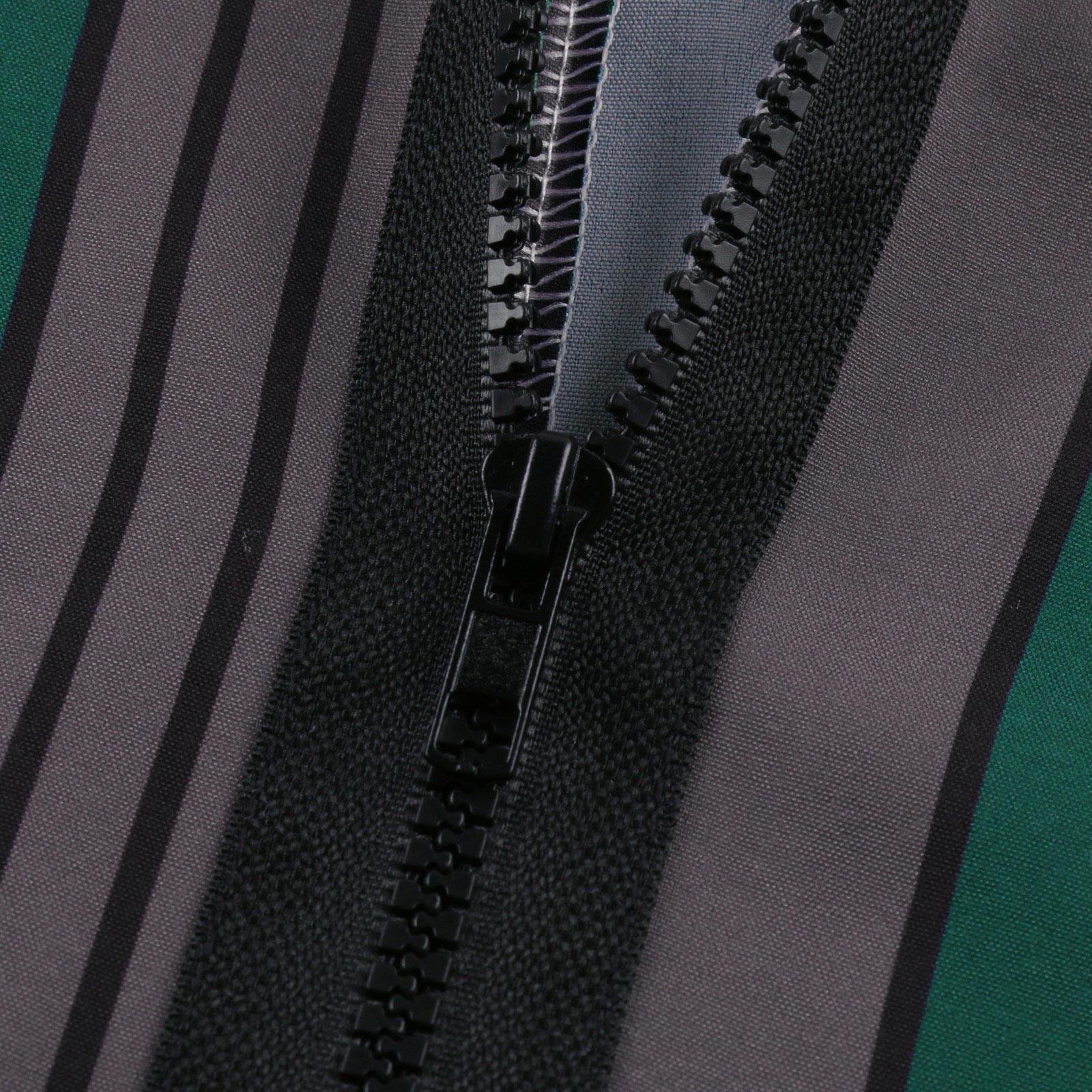 Мусульманский дышащий халат в полоску с длинным рукавом и капюшоном — фото 4