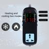 Electronic Temperature Controller Double Screen Display -40℉ To 248℉ Heating Cooling Function Digital Thermostat