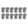12PCS Dishwasher Wheels Lower Dishrack Roller Kit High Strength Sturdy PP Flexible Dishwasher