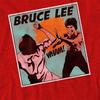 Bruce Lee Unisex Adult Comic Panel T-Shirt